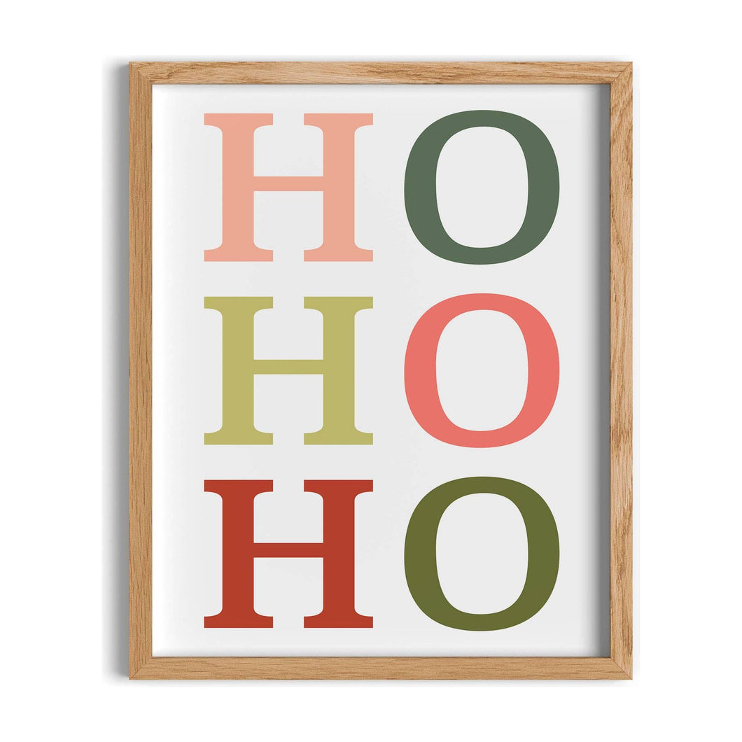 Ho Ho Ho Christmas Artwork