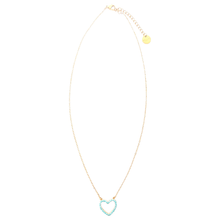 Load image into Gallery viewer, The Tennessee Turquoise Heart Necklace
