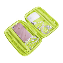 Load image into Gallery viewer, Lime Green Tech Cords Carrying Case
