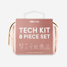 Load image into Gallery viewer, Tech Essentials 8-Piece Kit - Blush Nylon
