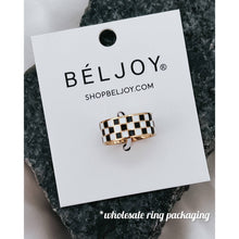 Load image into Gallery viewer, Rellery Checkerboard Ring
