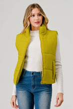 Load image into Gallery viewer, Solid Puffer Vest Hot Pink
