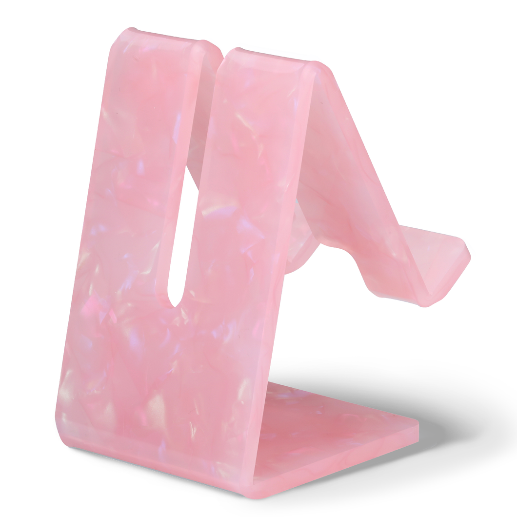 Acrylic Phone Stand - Rose Quartz