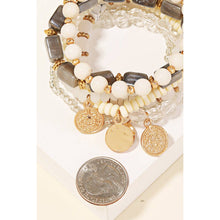 Load image into Gallery viewer, Onyx Beaded Style Bracelet Set
