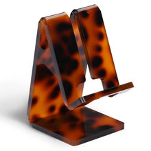 Load image into Gallery viewer, Acrylic Phone Stand Leopard
