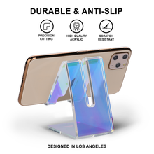 Load image into Gallery viewer, Acrylic Phone Stand - Holographic
