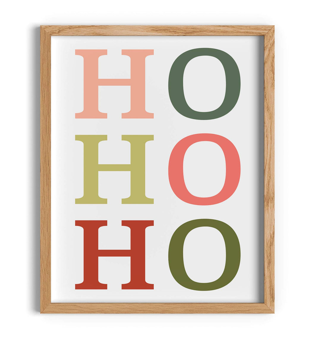 Ho Ho Ho Christmas Artwork