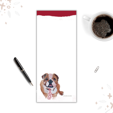 Load image into Gallery viewer, Bulldog Preppy Notepad
