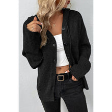 Load image into Gallery viewer, The Kingsley Black Cardigan
