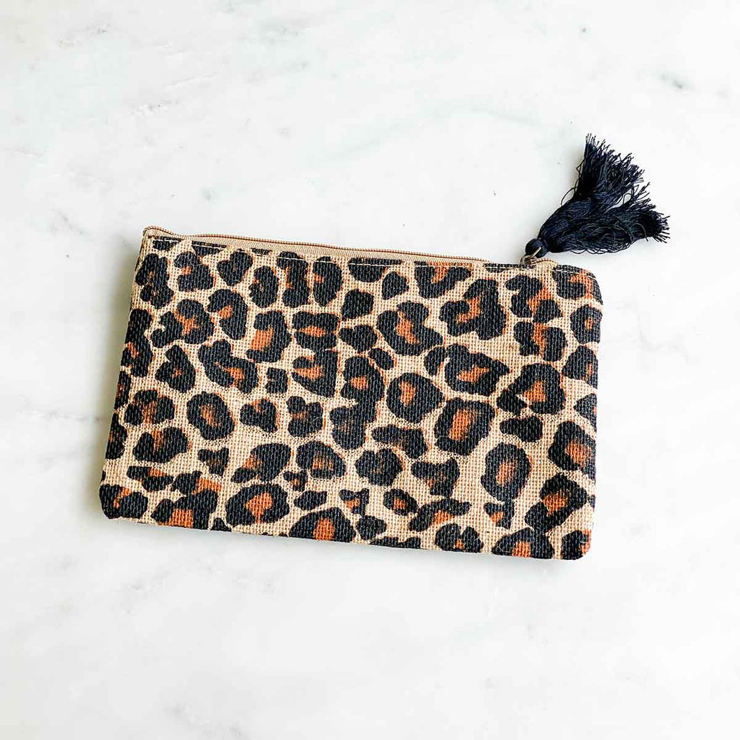 Leopard Cosmetic Bag - FOX Avenue