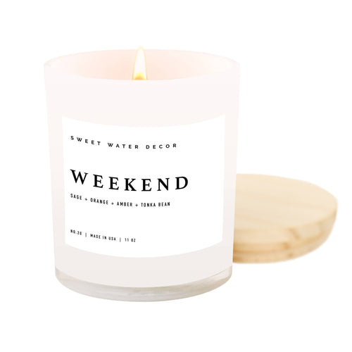 Weekend 11 oz Soy Candle - Home Decor & Gifts - FOX Avenue