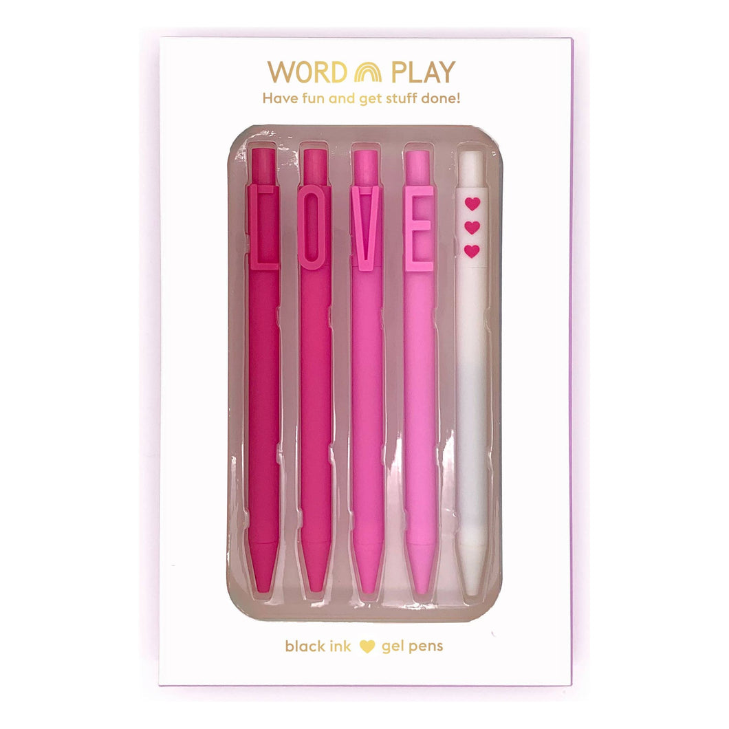 Love - Word Play Pen Set