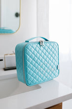 Load image into Gallery viewer, Mega Makeup Case Tiffany Blue
