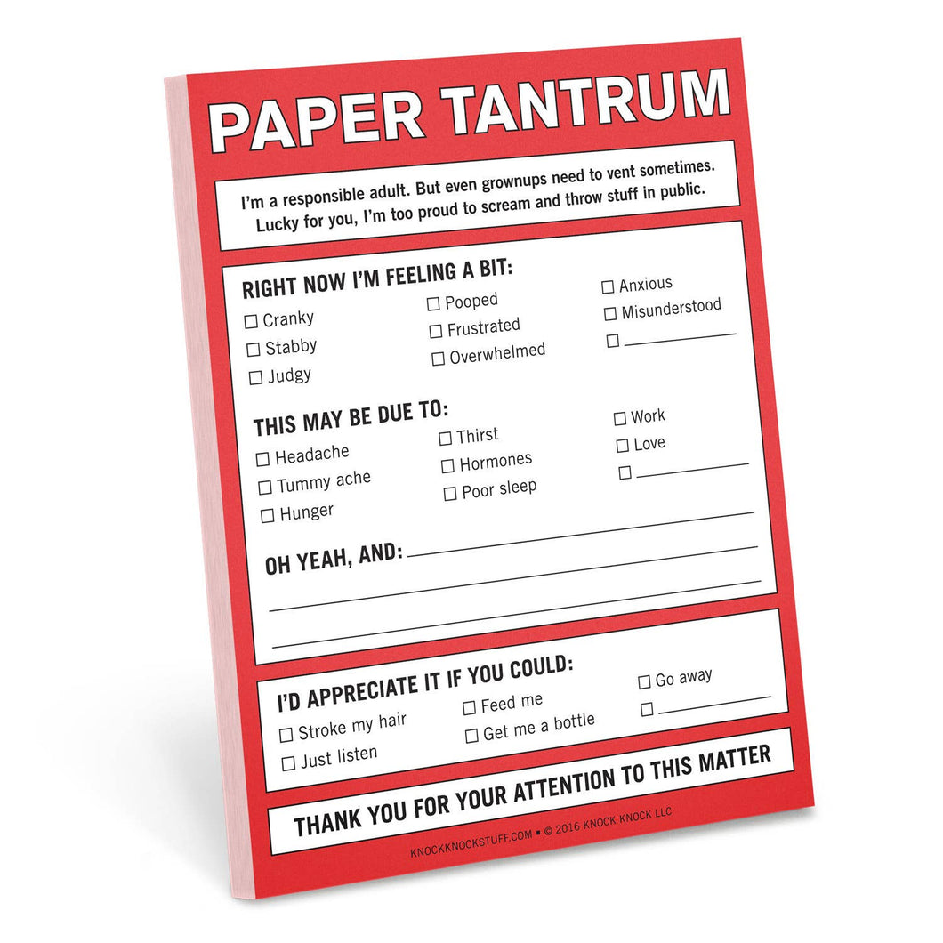 Paper Tantrum Nifty Notes - FOX Avenue