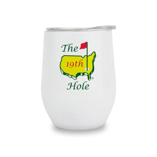 Toss Designs - Insulated Wine Tumbler White - 19th Hole - FOX Avenue