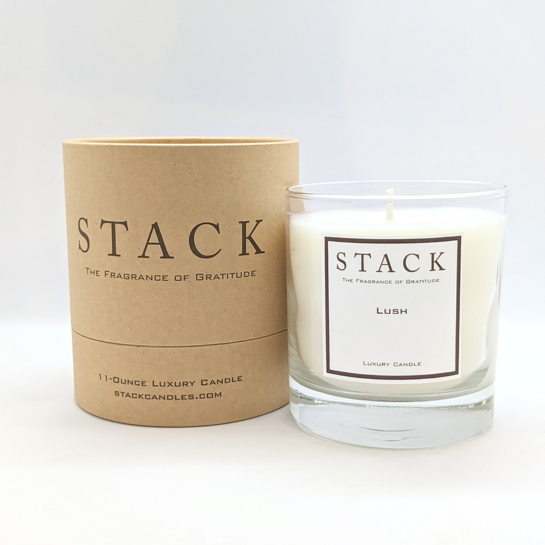 STACK The Fragrance of Gratitude - Lush Candle - FOX Avenue