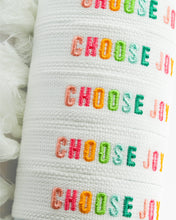 Load image into Gallery viewer, Colorful Embroidered Bracelets White | Choose Joy
