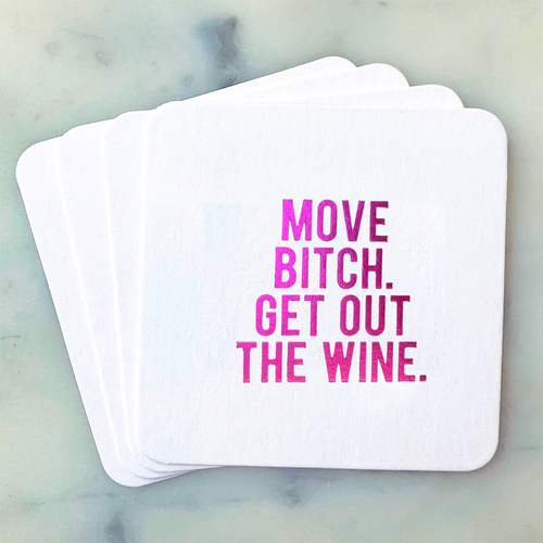 SippingTHIS - Get Out The Wine Coasters - FOX Avenue
