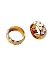 Load image into Gallery viewer, Ronnie Checkered Ring
